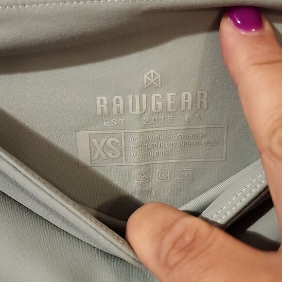 RAWGEAR BIKE SHORTS XS NWT ATHLETIC - Picture 3 of 4